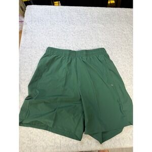 DSG Mens 7" Stride Short Dark Green Athletic Fit Running Training M NEW